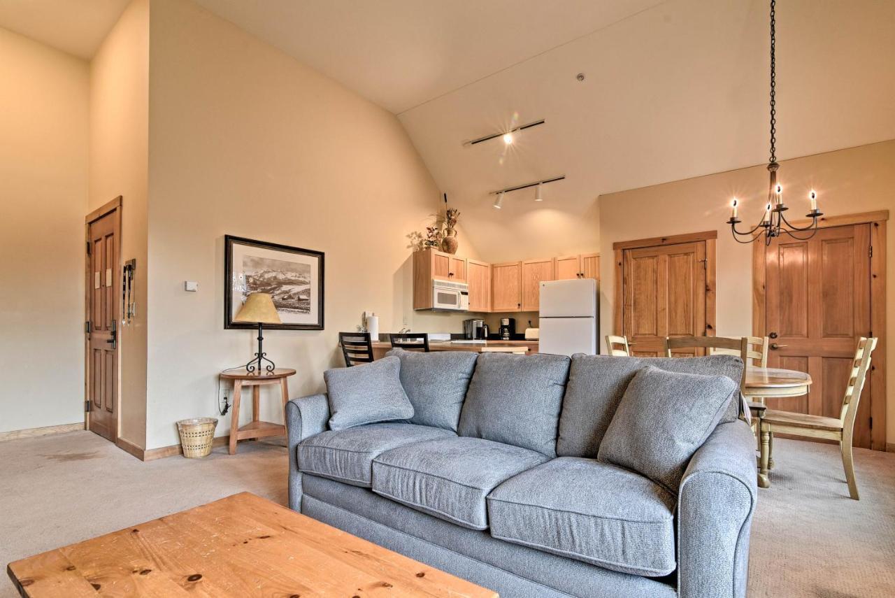 Keystone Ski Condo With Mtn View - Walk To Gondola! Екстер'єр фото